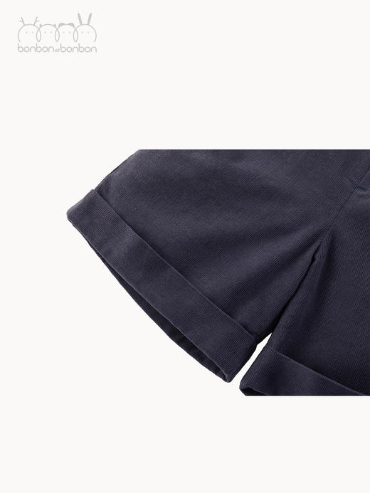 紫色灯芯绒短裤 商品图3