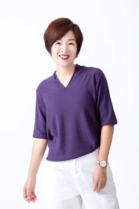 V领五分袖针织衫