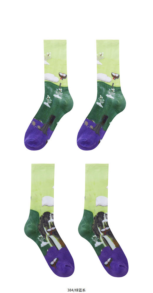 jnby   25年秋款  高筒袜  6P8N10240 商品图7