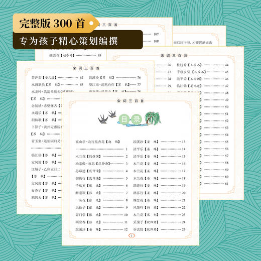 宋词三百首【注释、译文、赏析，带拼音，每篇词文均配彩图】 商品图2