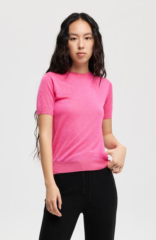 oneup羊毛短袖针织衫 商品图2