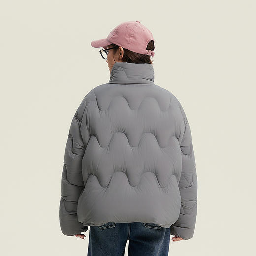 笛莎Deesha青少年女童羽绒服2025冬季女童短款立领羽绒服 商品图4