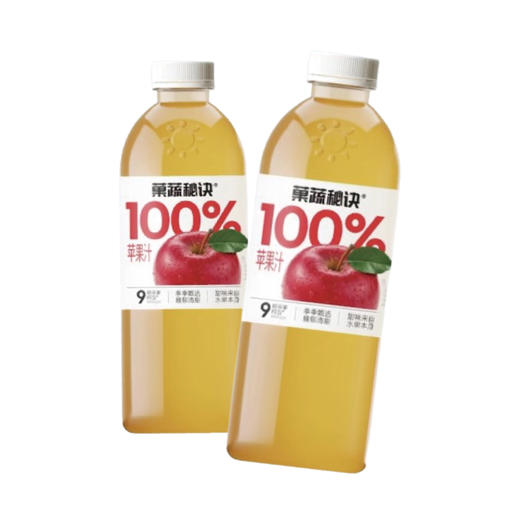 【BF】菓蔬秘诀100%苹果汁1L 商品图0