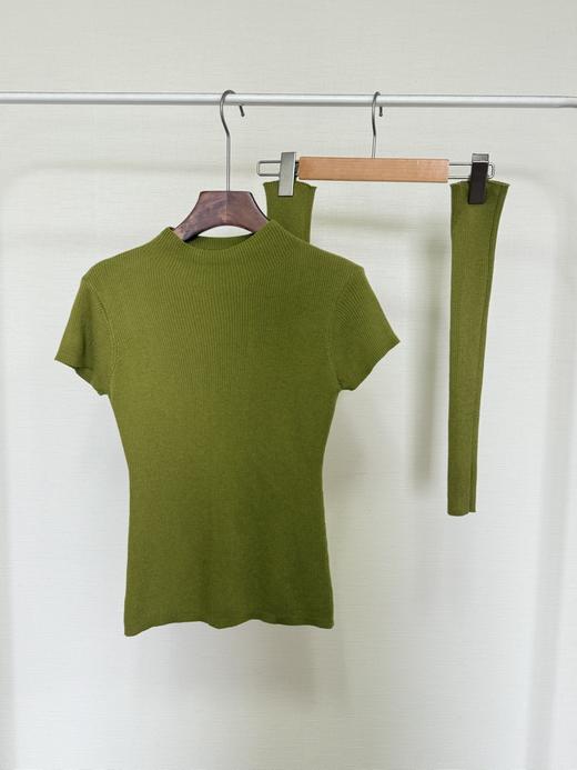 【门店同款】ENJOY秋季“光阴序语”简约袖套针织衫 164294332 商品图0