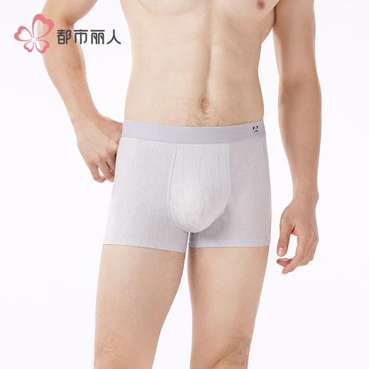 都市丽人内裤男士内裤锦纶内裤明筋平角内裤男内裤FKHC51 商品图1