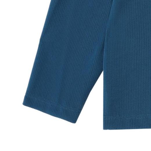 T4343SDSA秋季新款男士痞帅纯色亲肤玉米格设计圆领长袖T恤百搭时尚 商品图4