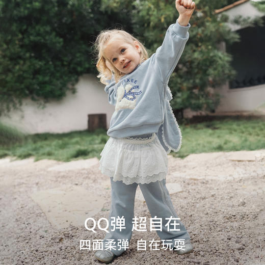 【宝宝服饰】嫚熙童装儿童套装男女宝连帽卫衣秋季卫裤 商品图3