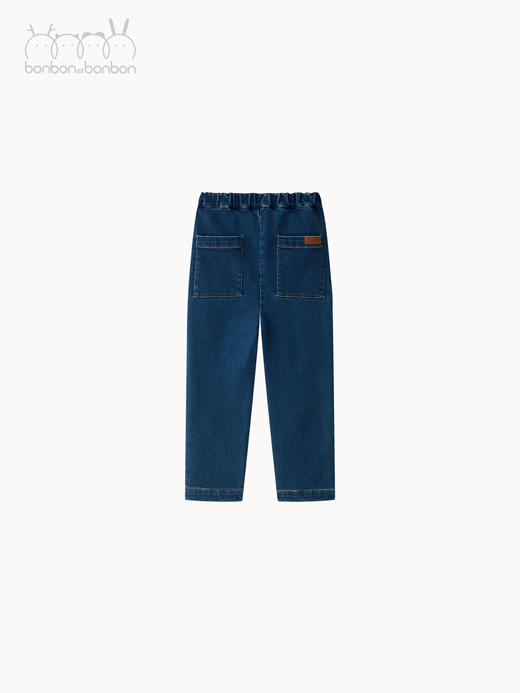 廓形感牛仔长裤 商品图1