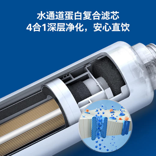 飞利浦（PHILIPS）净水器家用台式即热免安装直饮水机RO反渗透净水器ADD6850/6852/6851/6854/6930 适配滤芯 商品图2