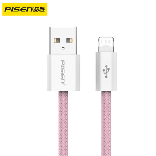 品胜 A to L高密编织12W数据线1.2米/2米 支持数据线传输 商品图6