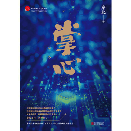掌心 秦北著 掌控芯片凭一颗心 深入中国半导体产业腹地的小说 书写硬科技时代创业的艰辛与荣光 职场创业长篇小说书籍 商品图1