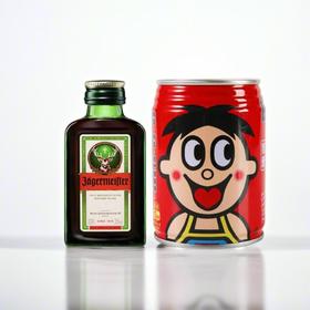 【特调DIY】忘了那个仔：野格利口酒(小酒版)40ml + 旺仔牛奶复原乳245ml