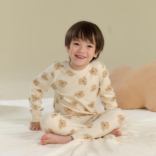 【7A抗菌纯棉】棉花堂糯糯棉居家睡衣儿童套装——FA52255 商品图7