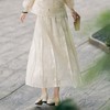 西子/亚麻新中式祥云纹提花改良马面裙/BQBH1497 商品缩略图2