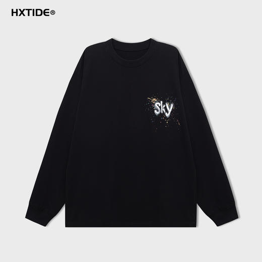 【新品上新】HX 春秋季圆领长袖T恤C102530017101 商品图7