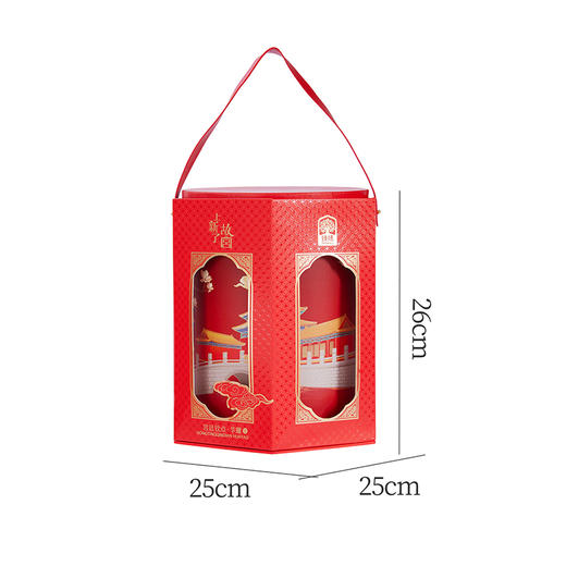 臻味&上新了故宫-宫廷钦点华耀中秋礼盒812g开心果巴旦木红豆饼团购批发送礼馈赠佳品 商品图8