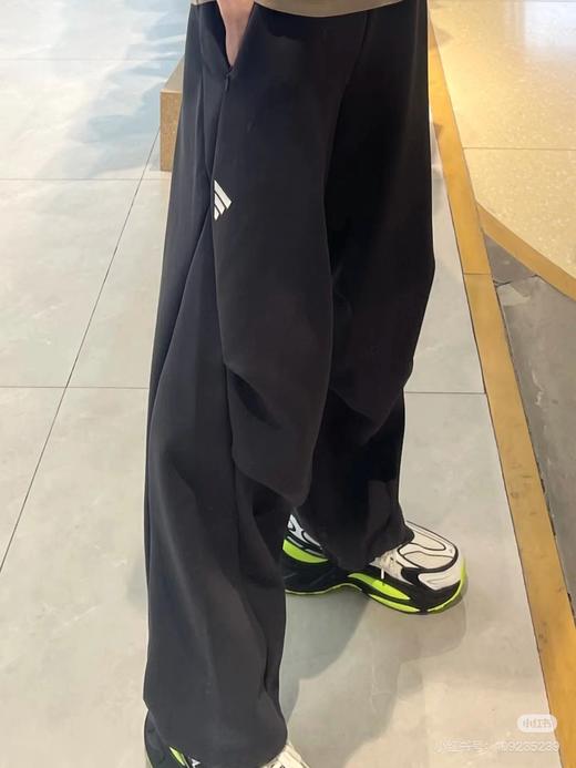 D082126针织舒适亲肤阔腿休闲长裤男女同款 商品图8