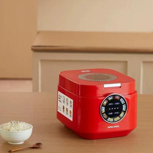 299到手APIXINTL安本素珐琅钛低糖电饭煲加厚0氟珐琅钛不沾内胆炫彩触控屏操作可视化天窗3L大容量10大功能24小时智能预约基地直邮 商品图4