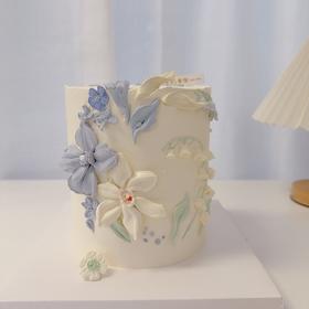 刮刀花/裱花蛋糕-低糖处理无添加