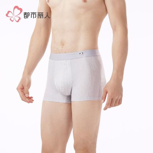 都市丽人内裤男士内裤锦纶内裤明筋平角内裤男内裤FKHC51 商品图2