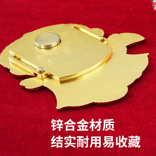 【熊猫变脸可动金属冰箱贴】川渝川剧可滑动变脸四川成都特色重庆纪念品伴手礼物国潮 商品图3