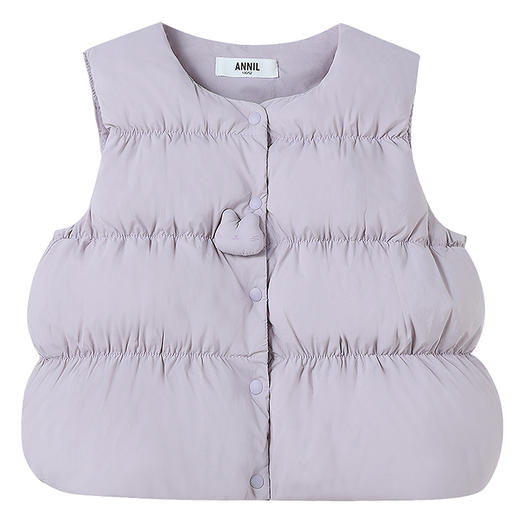 【实体店同款】女童羽绒马夹冬季新款安奈儿童装XG542074 商品图5