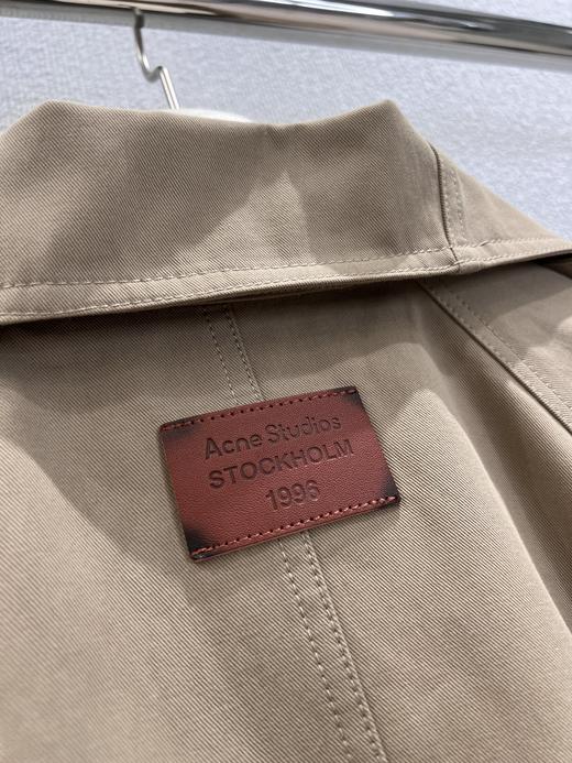 Acne studi*s 25Fw早秋新款 老钱复古风短款夹克风衣外套（ZY*MM） 商品图11