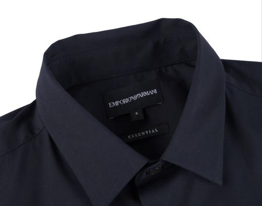 Emporio Armani 男士经典百搭弹棉刺绣飞鹰logo休闲衬衣12281 商品图7