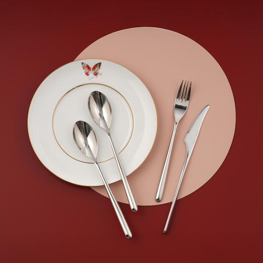 高温瓷典雅牛扒餐具套装 RESONG日诵家居 礼品刀叉勺餐盘 商品图10