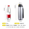 特百惠（Tupperware）乐动750ml男女士学生大容量泡茶杯运动塑料水杯子带吸管 火艳红 商品缩略图1