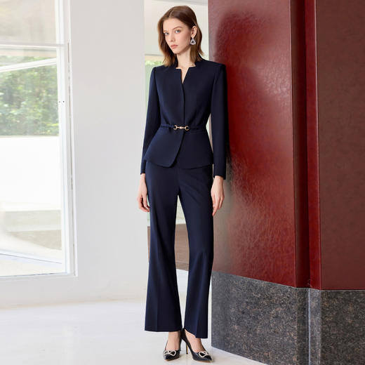 IWY/气质干练西装套装女秋季时尚高级感商务总裁职业工作服25CP825 商品图2