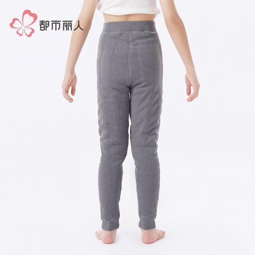 都市丽人打底裤男童保暖裤双面磨毛儿童多层厚九分裤童裤JLH4A2 商品图3