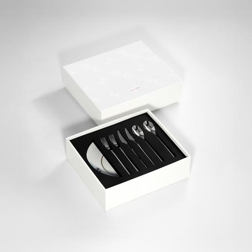 高温瓷典雅牛扒餐具套装 RESONG日诵家居 礼品刀叉勺餐盘 商品图8