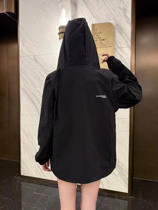 D082124男女梭织透气薄款运动连帽外套 商品图7