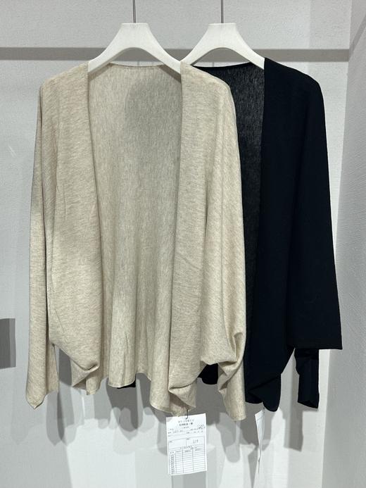 【门店同款】ENJOY秋季黑标蝙蝠袖针织开衫 164543554 商品图1