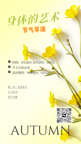 节气早课双月卡（身体的艺术）