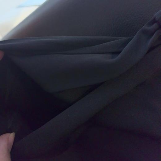 【à perles】通勤满分 纯真丝黑色西裤 商品图2