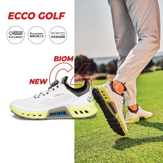 【高尔夫健步C4】ECCO爱步男子高尔夫球鞋130424透气排湿软弹 现货 商品图0