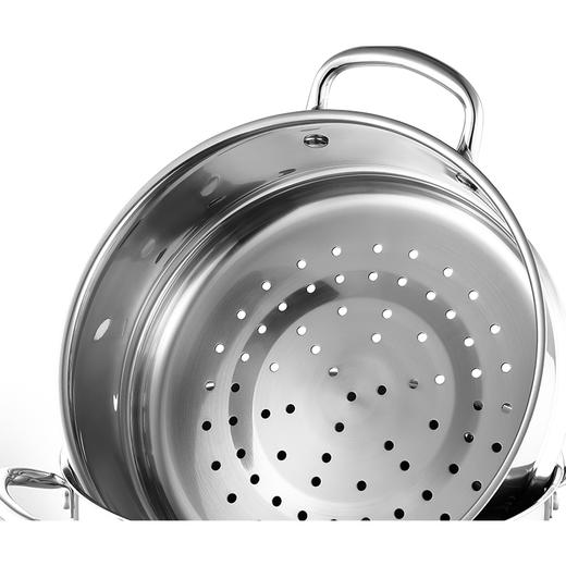 张小泉  复底双层蒸锅  28cm 商品图2