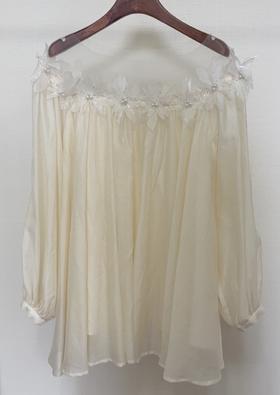 【门店同款】ENJOY秋季“光阴序语”立体花朵拼接上衣 164544944