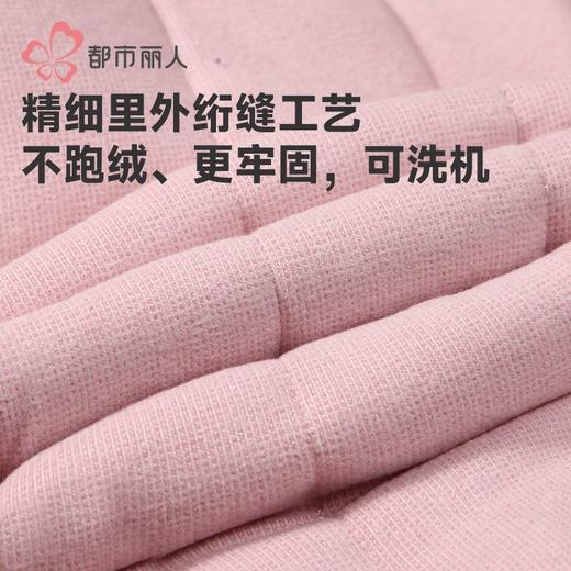 都市丽人打底裤女童保暖裤双面磨毛多层打底裤厚九分裤童裤JLH4A3 商品图6