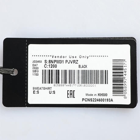 【超惠秒】Armani EA7 男士百搭运动休闲拉链开合卫衣外套12073 商品图7