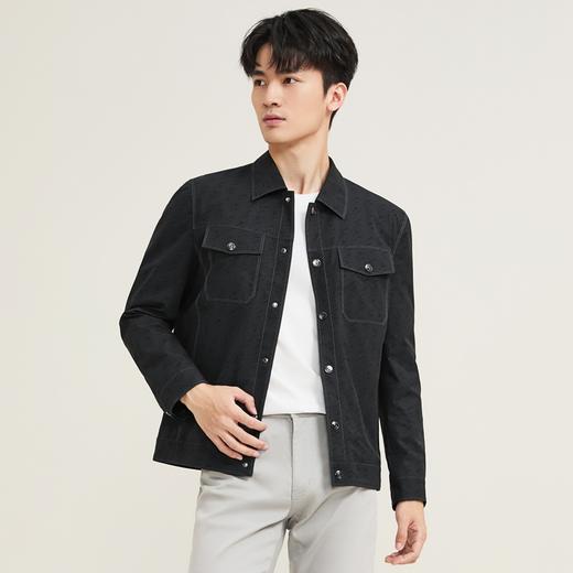 【工装满印茄克】柒牌男装时尚外套2025秋季新品潮流男士休闲夹克129K70410 商品图1