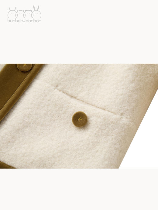 对比色圈圈呢短外套/短裤/长裤 商品图2