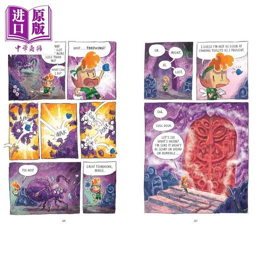 【中商原版】漫画章节书 鲁莽的小仙子 Unfairies 英文原版 儿童漫画故事绘本 爆笑全彩图画小说 搞笑幽默 进口童书 7岁以上 商品图2