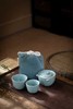 汝山明汝窑樱花快客杯 便携可收纳旅行茶具户外 一壶两杯懒人外出泡茶壶 商品缩略图4