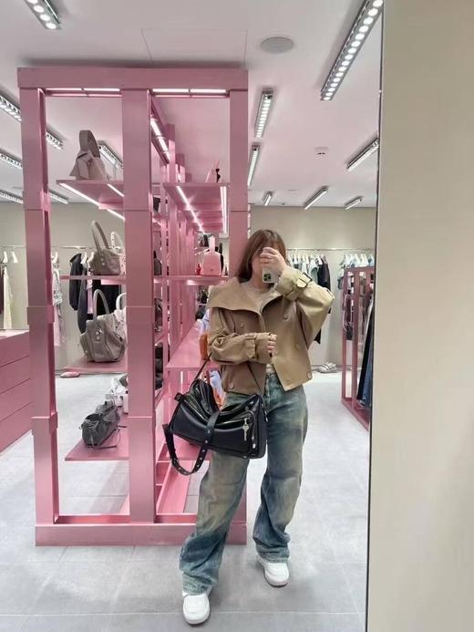 Acne studi*s 25Fw早秋新款 老钱复古风短款夹克风衣外套（ZY*MM） 商品图5