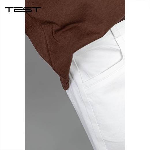 秋上新韩系高腰简约直筒宽松休闲短裤3253013 商品图6