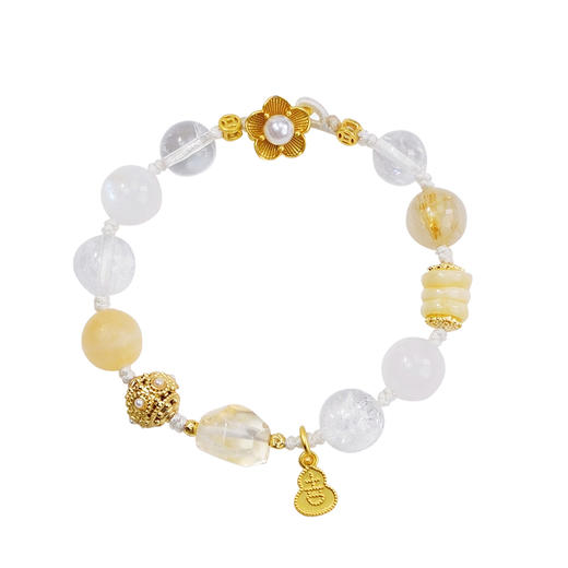 【普陀山】五行全能多宝-金 | 金曜 · 聚财宝串  七月初一师傅手工款 商品图4