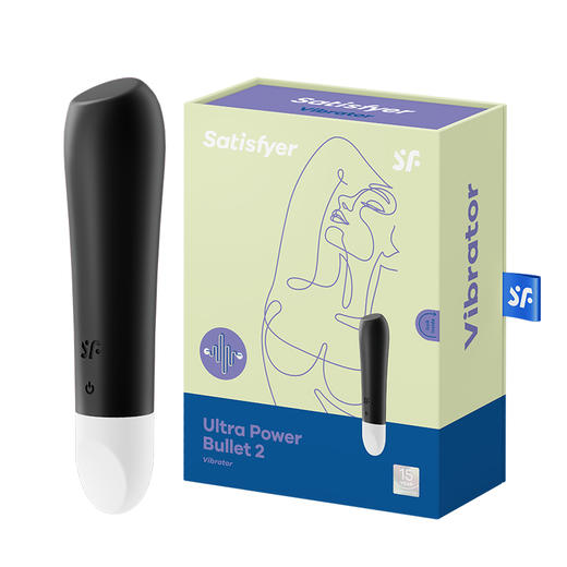 Satisyer Ultra Power Bullet 2调情子弹2代震动器 女用情趣迷你按摩棒 商品图1